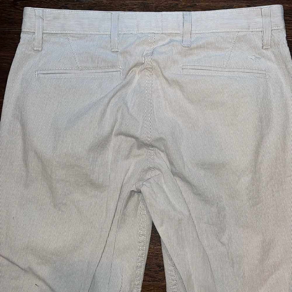 Dockers Slim Tapered Mens Cotton Pinstripes 33/34